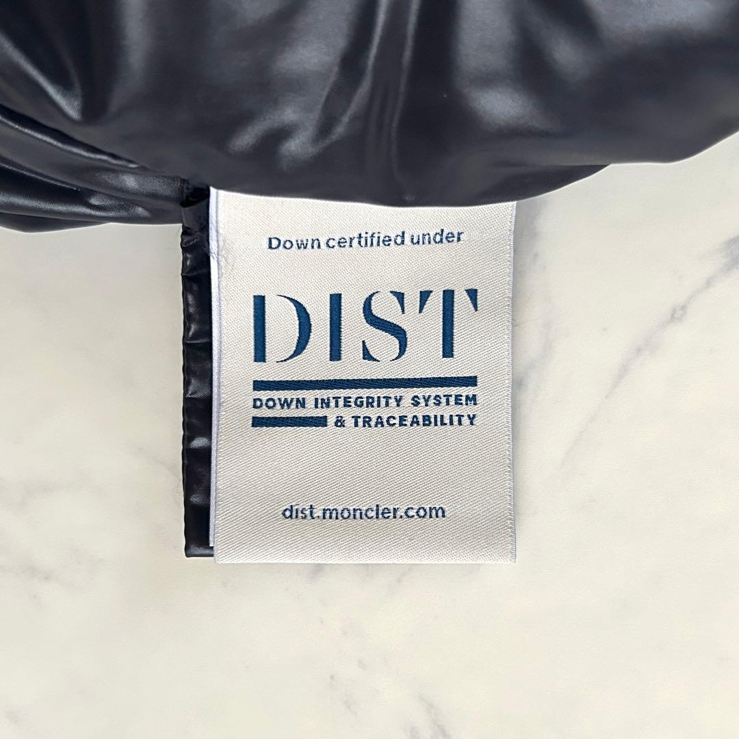 極美品 モンクレール モカ ダウンジャケット ワッペン ネイビー MOKA