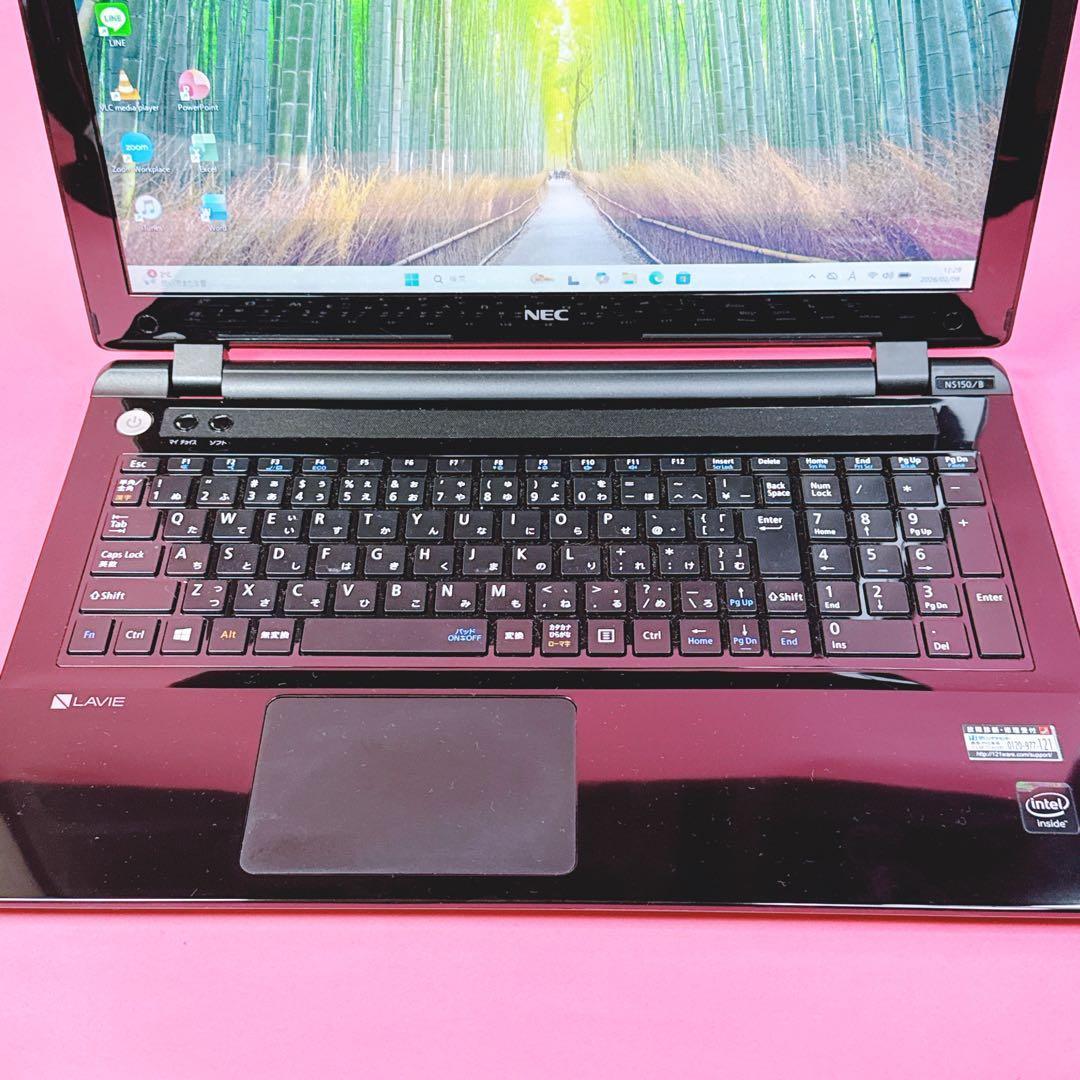 ワードエクセル⭐️新品SSD×16GB windows11ノートパソコン カメラ