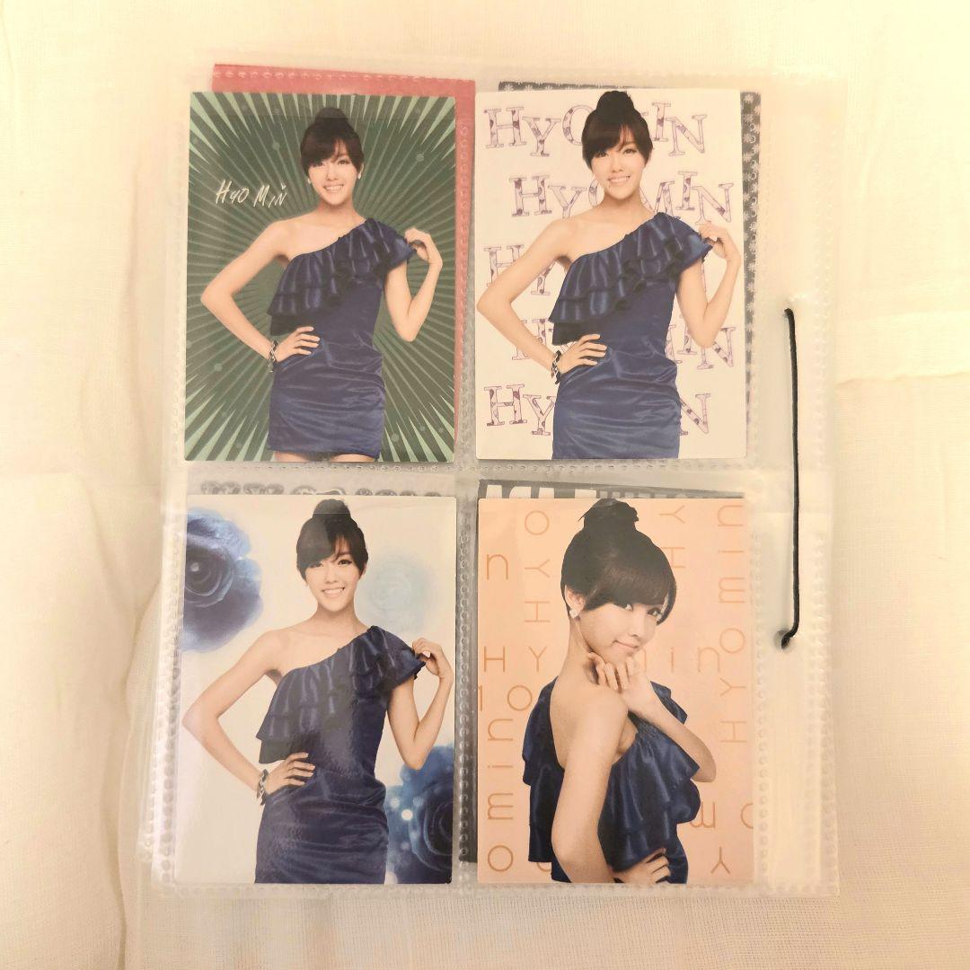 美品 廃盤品 T-ARA ヒョミン スタコレ 60枚セット