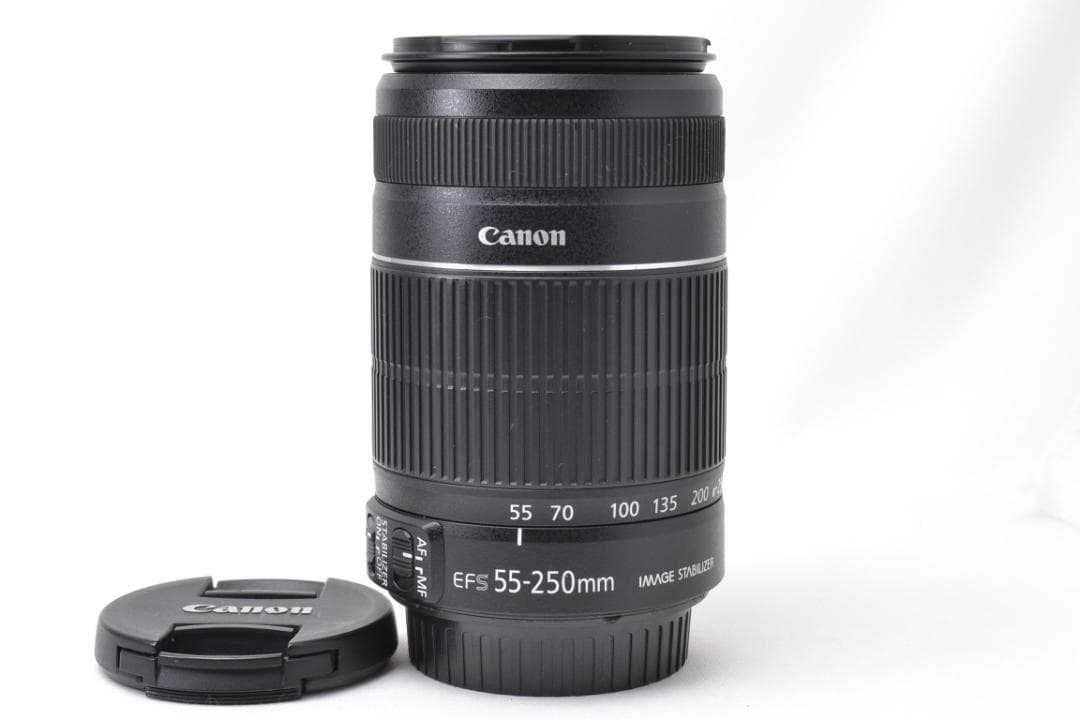 キャノン　Canon EF-S 55-250mm IS Ⅱ 望遠レンズ