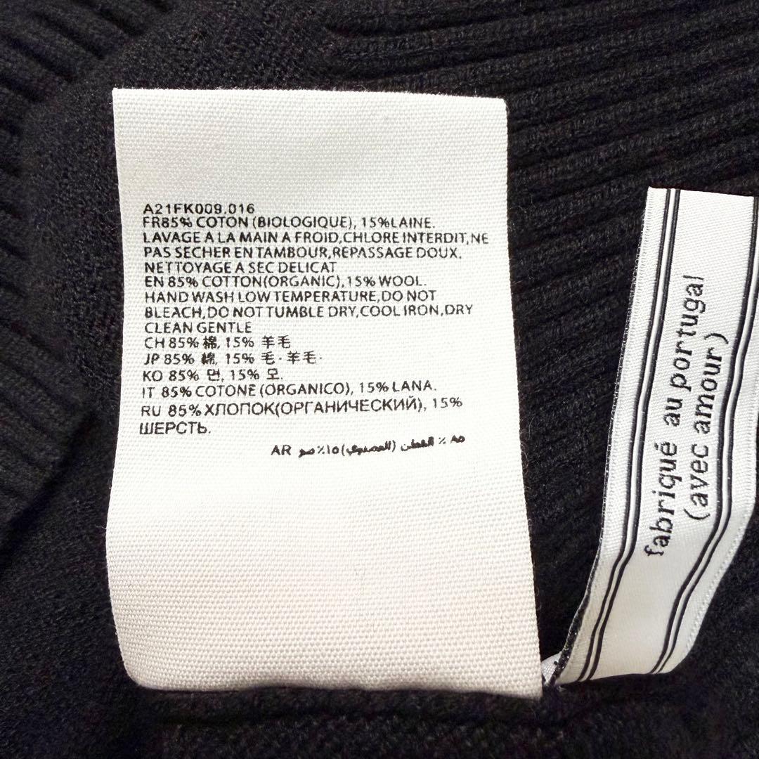 ✨美品✨アミパリス　タートルネックニット　ブラック　ハイネック　男女兼用　M