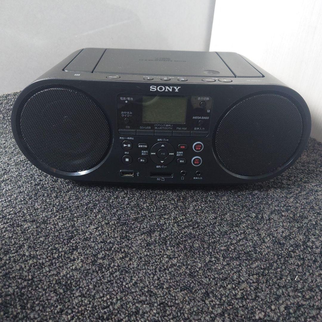 SONY ZS-RS81B CDラジオ Bluetooth対応 MEGABASS