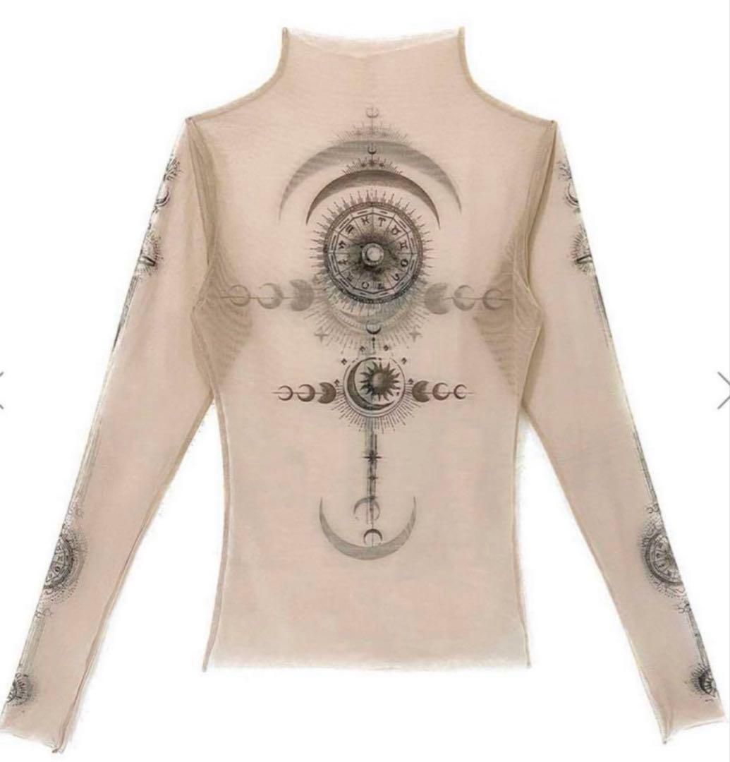 トップス melt the lady horoscope tattoo tops