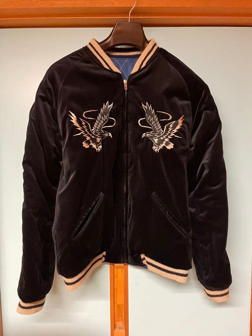 東洋　goldスカジャン　別珍　38