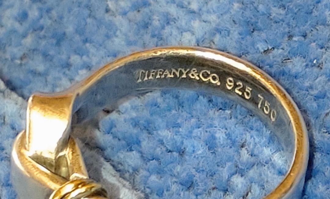 ティファニー ラブノット リング