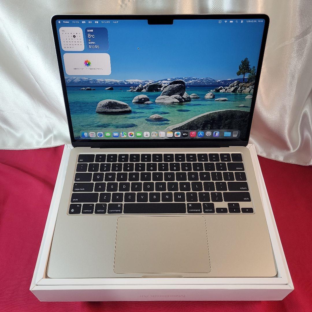 MacBook Air M2 256GB 未使用品に近い