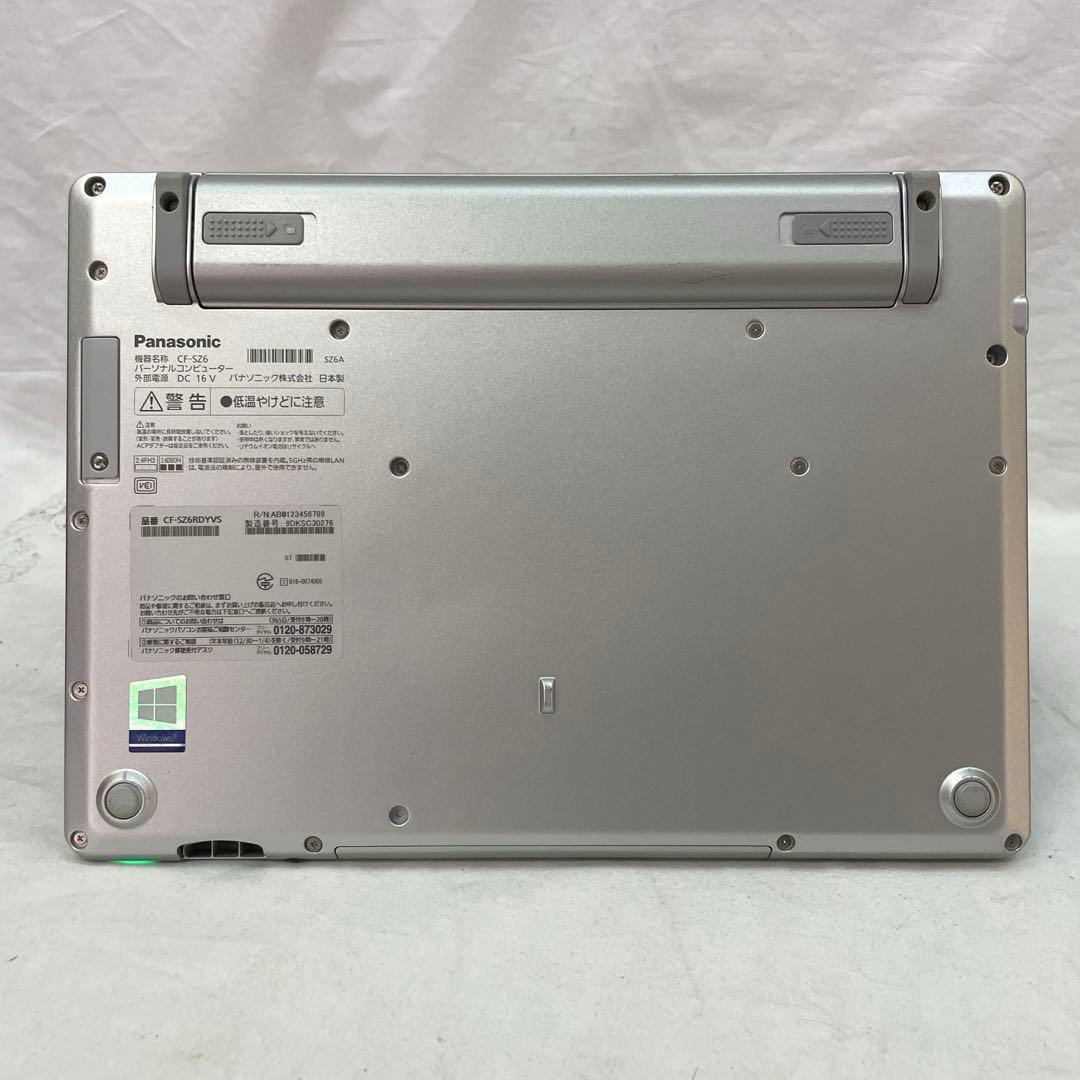 Let's note CF-SZ6 SSD256GB メモリー8GB #4