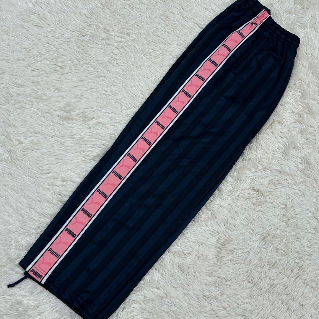 希少 PUMA ジャージ 上下 セットアップ M-L ピンク プージャ Y2K