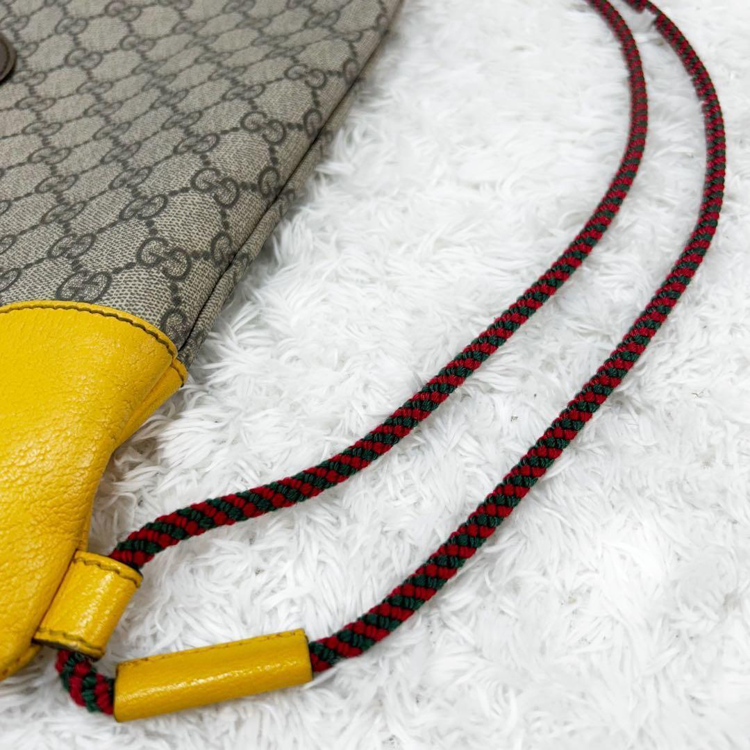 美品✨GUCCI GGスプリーム ドローストリング ナップサック 2way