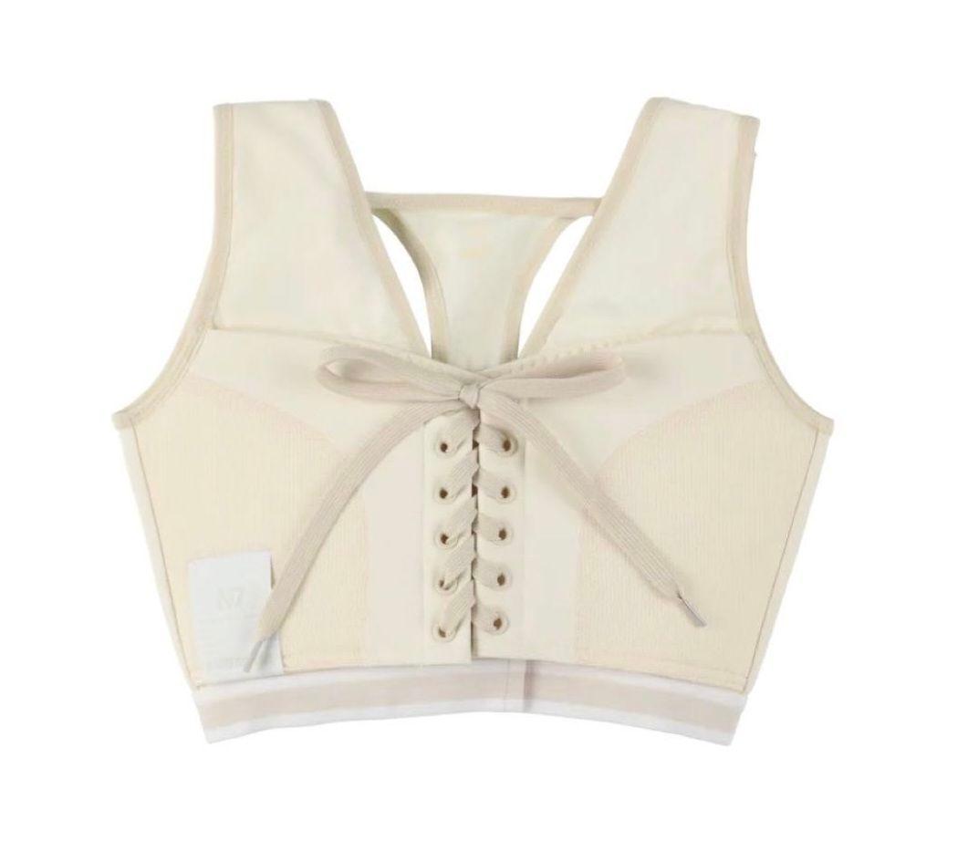 N7 スポーツブラ ホワイト ひなちゃんねる　リニューアル