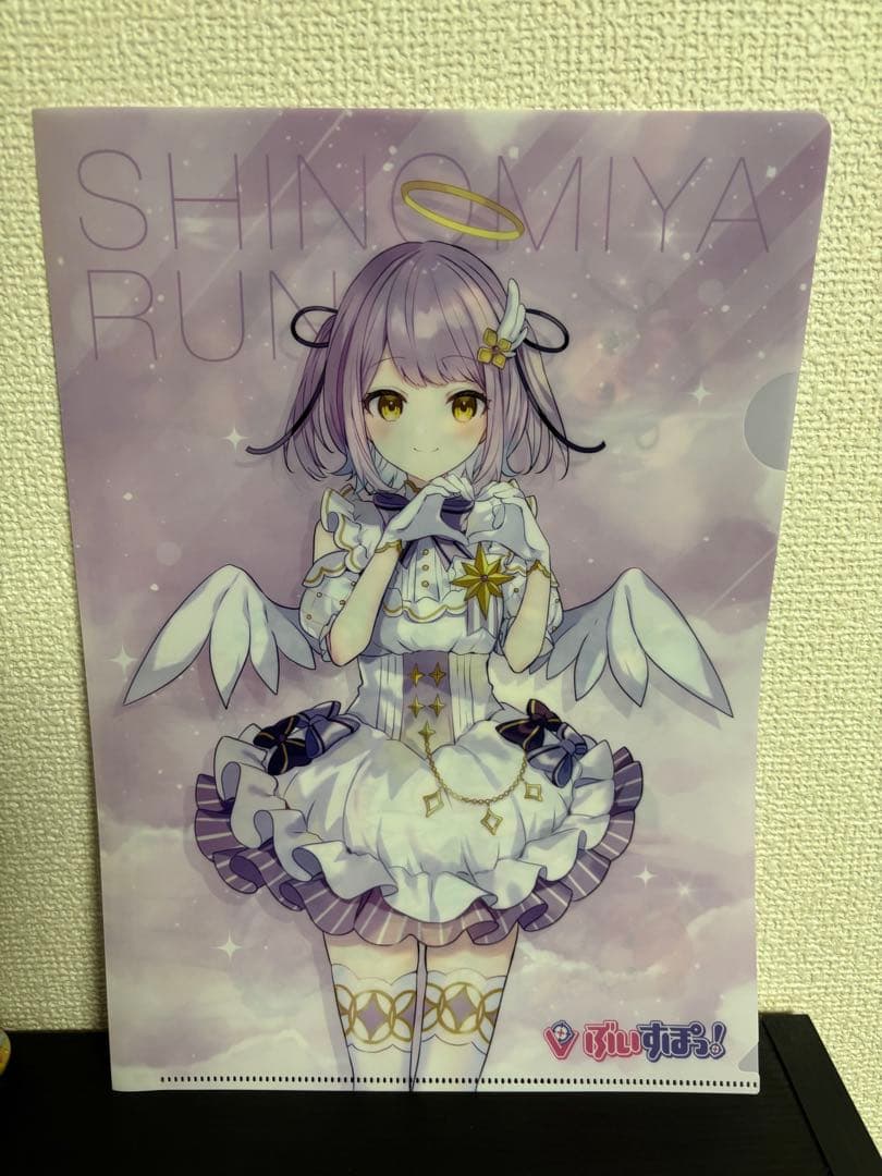 【新品】紫宮るな VSPO! GEAR ガラスマウスパッド