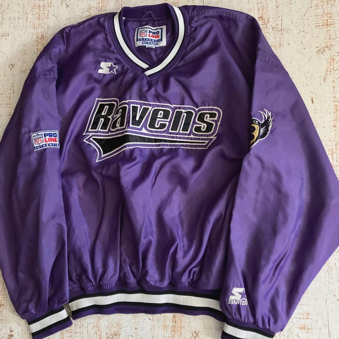 【90S】STARTER PROLINE プルオーバー Ravens