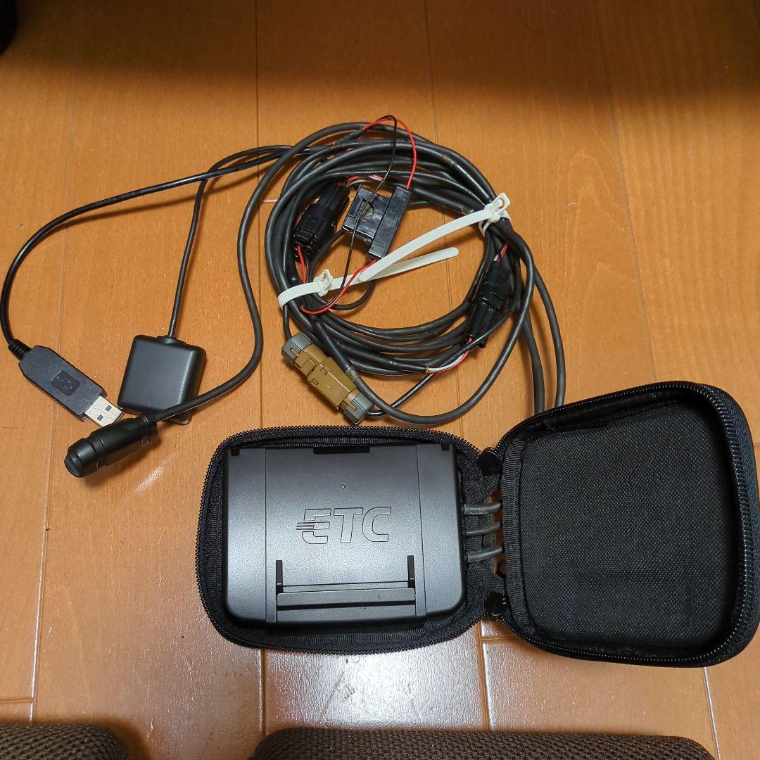 バイク用ETC車載器 接続ケーブル付きUSB仕様　JRM-11