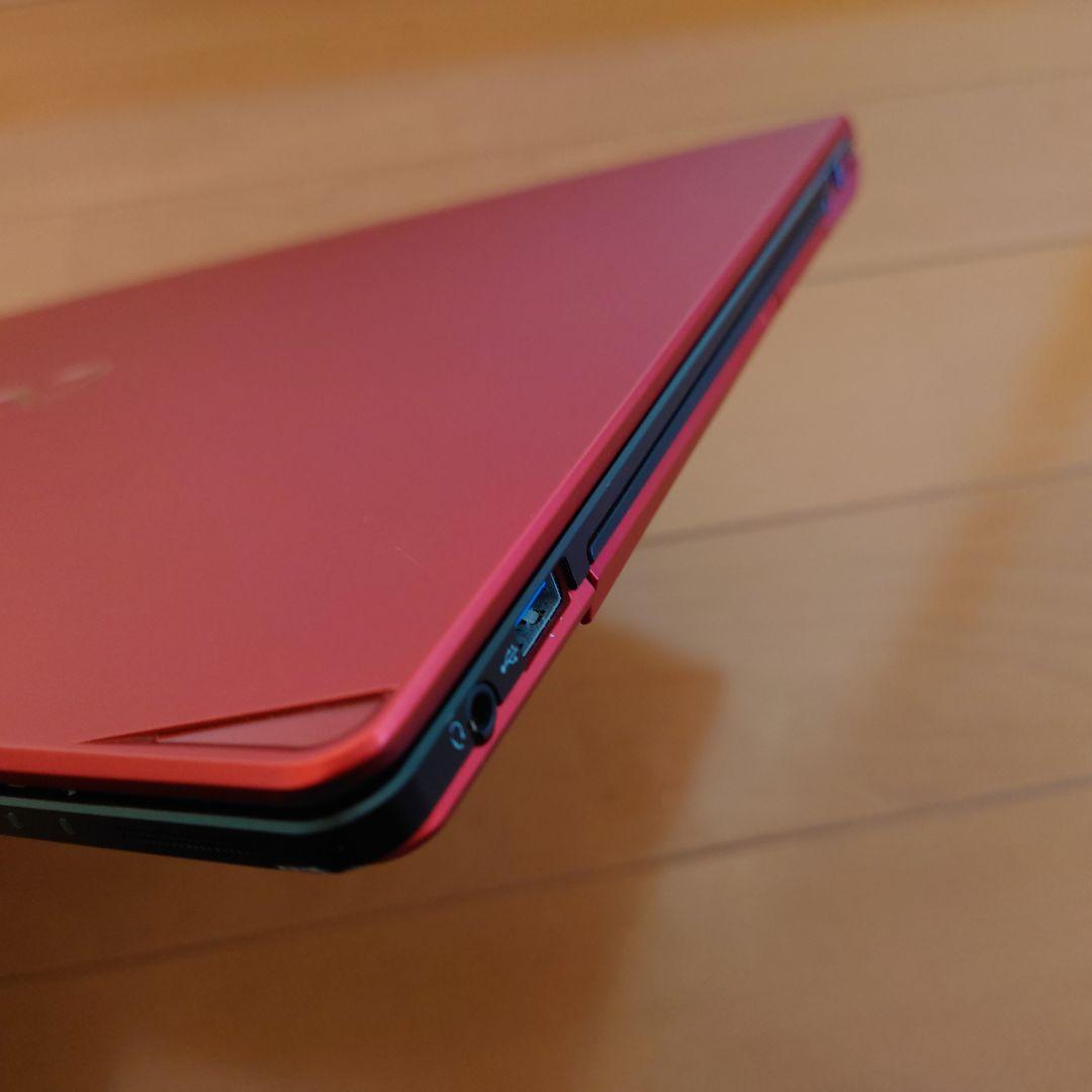 設定済❤LIFEBOOK SH90/T✨️レッド✨️タッチパネル✨️日本製