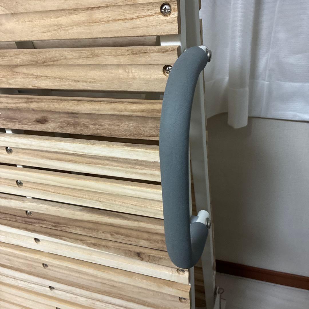 ニトリ　折りたたみ桐スノコベッド