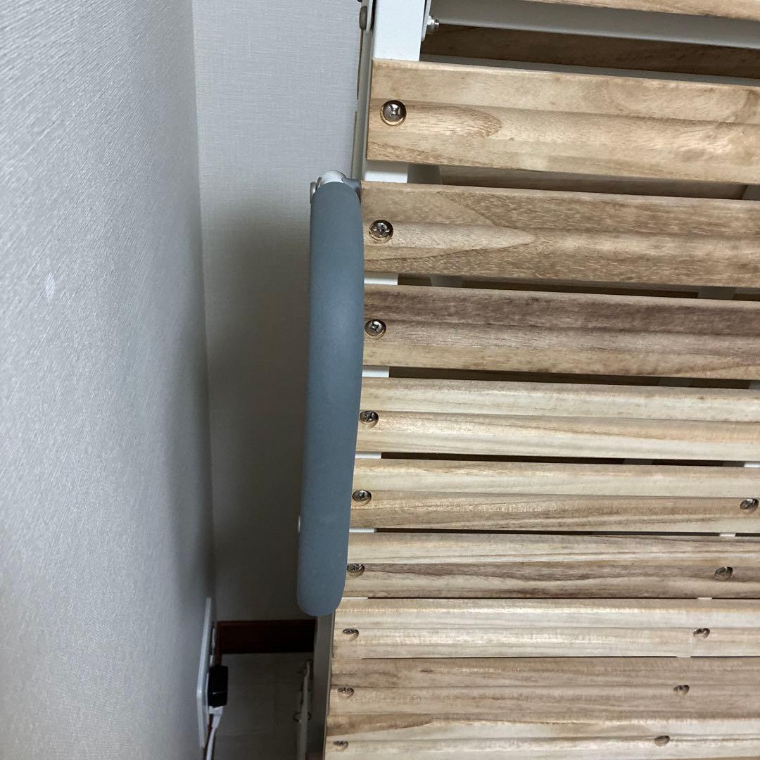 ニトリ　折りたたみ桐スノコベッド