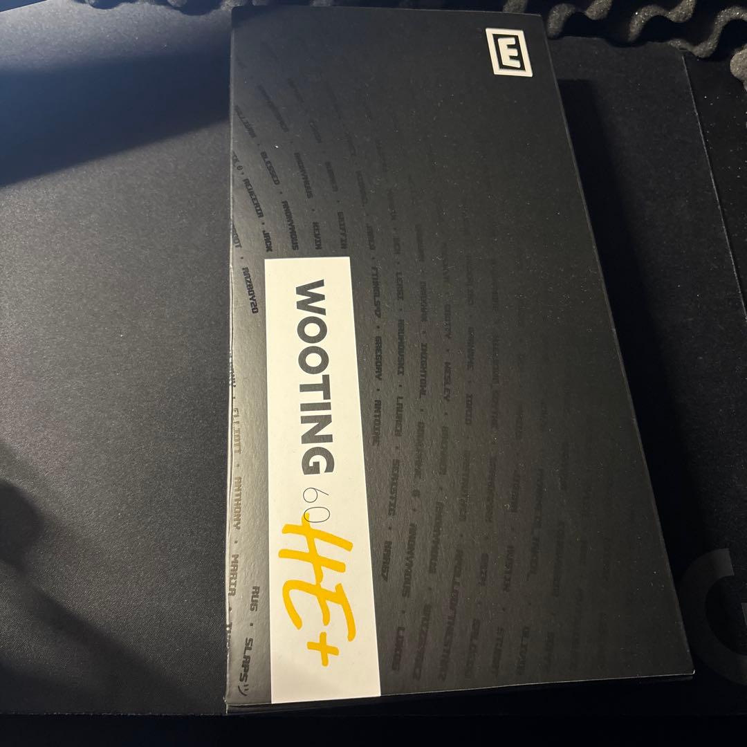 キーボード wooting60He+