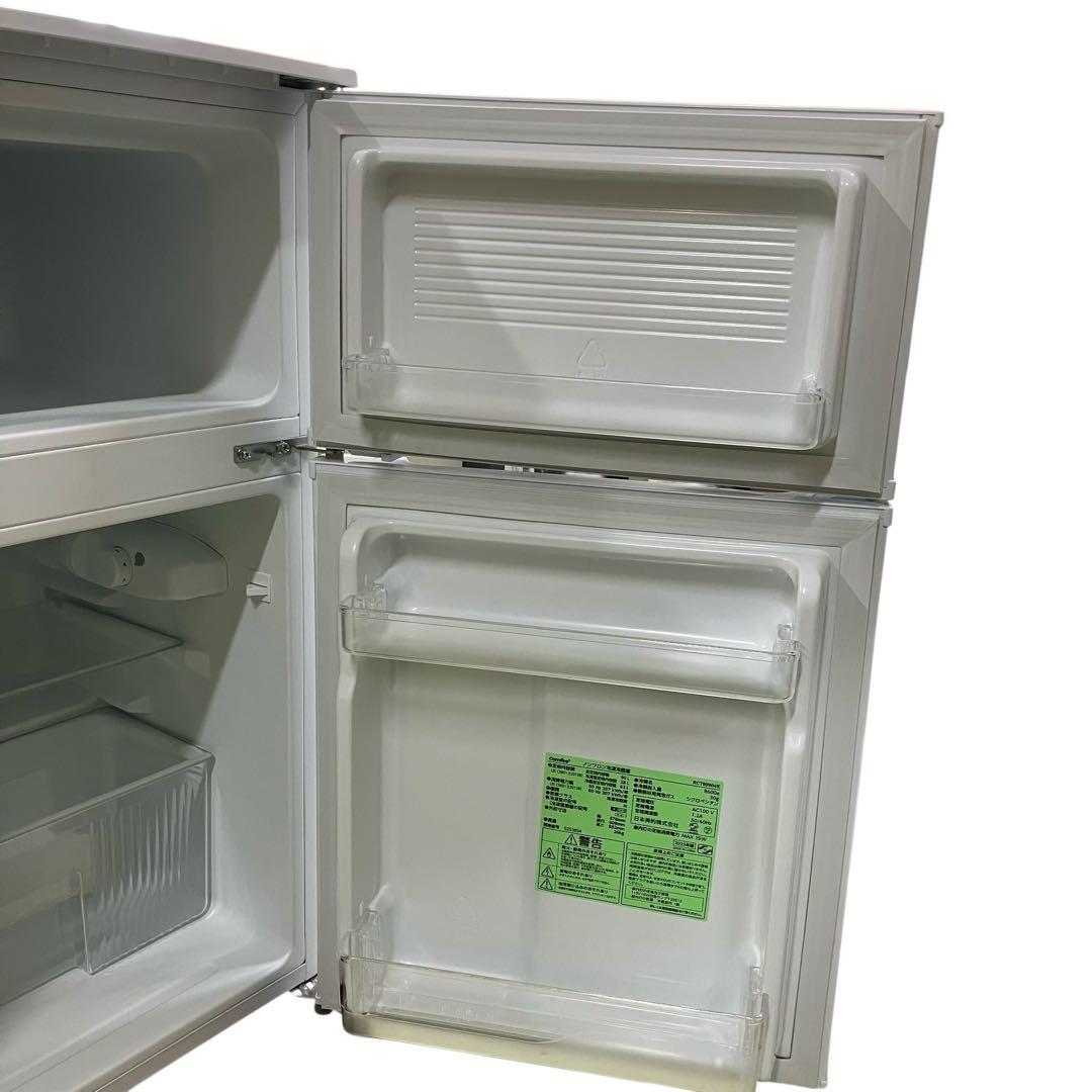3393 comfee 冷凍冷蔵庫 RCT90WH/E 90L 白 ホワイト