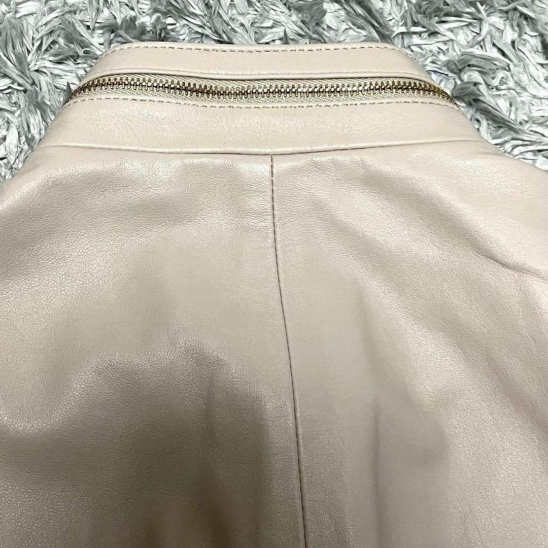 希少✨美品✨EMMETI エンメティ　レザー ブルゾン　ドルマン　定価15万