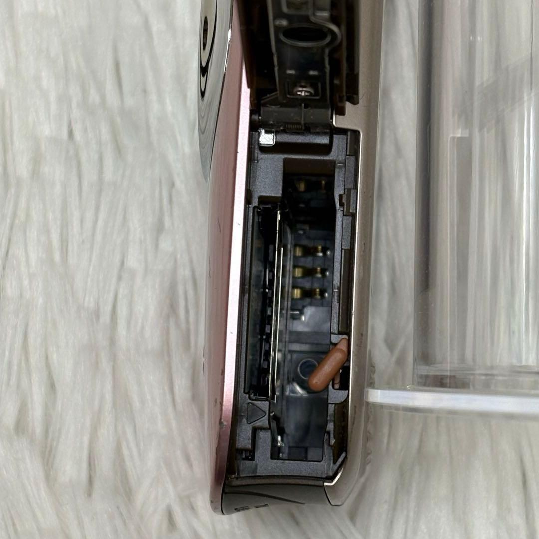 Canon IXY 510IS PC1356 充電器　ピンク コンデジ　動作品