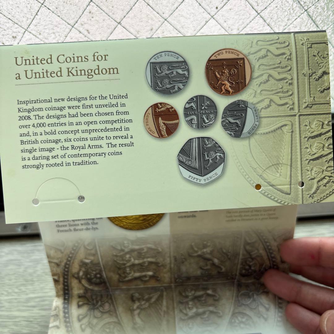 超希少 2009年 イギリス キューガーデン 50ペンス硬貨