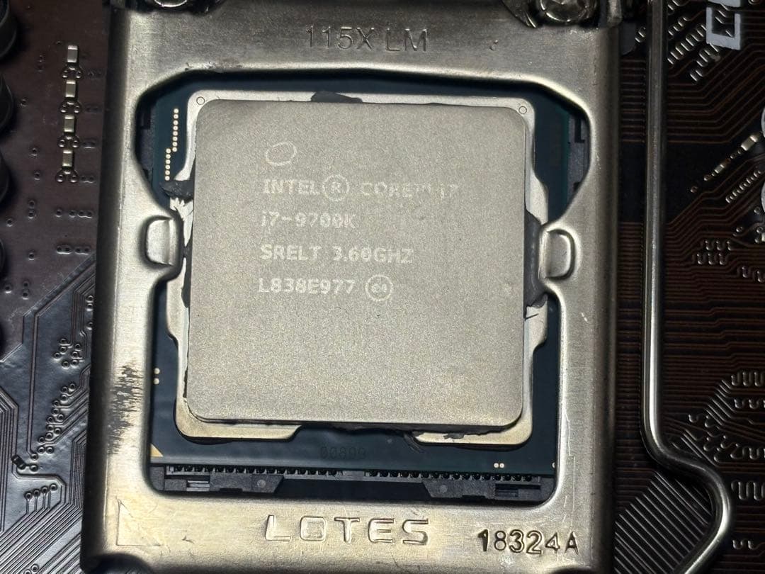 MSI Z390-A PRO マザーボード CPU付 i7 9700k 中古品