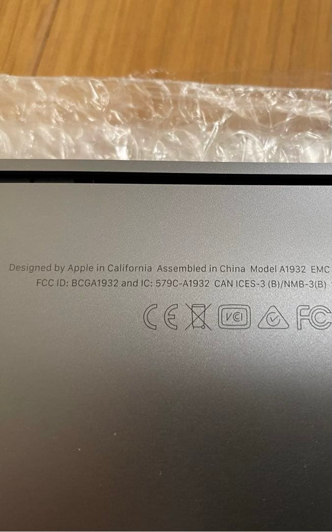 MacBook Air 13inch 2019 スペースグレー USキーボード