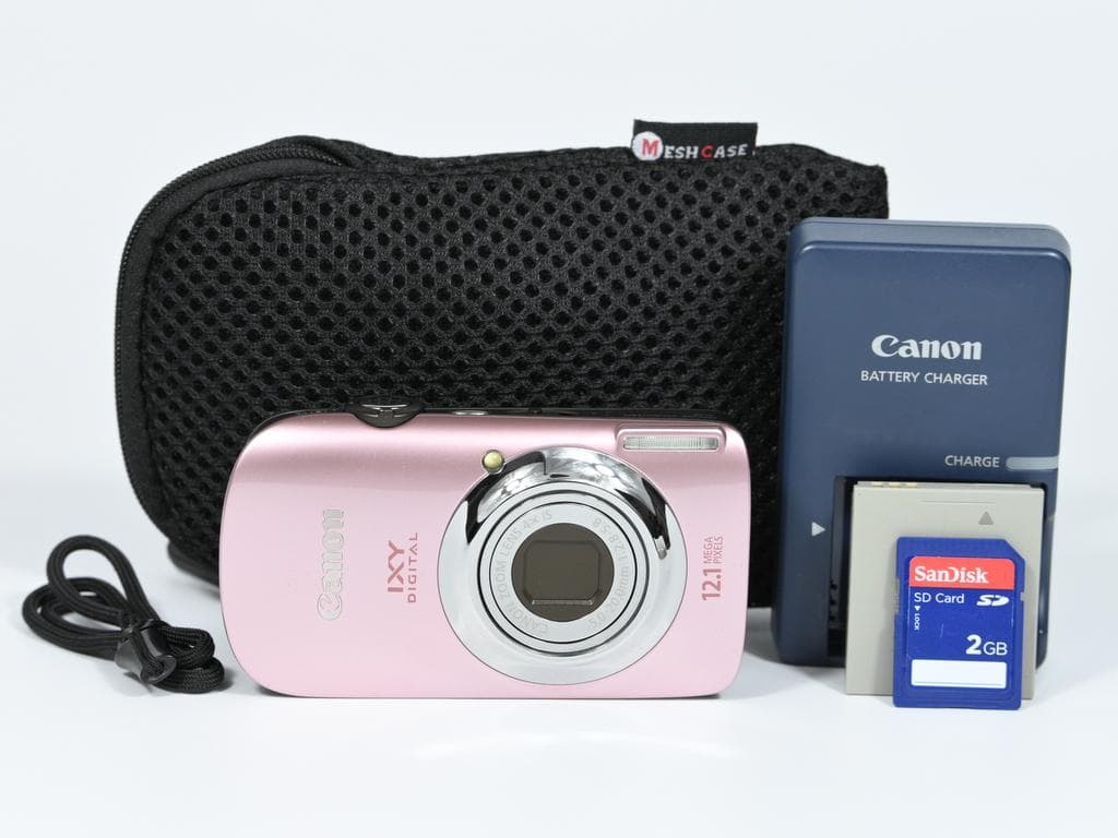 【美品】 キヤノン　Canon IXY DIGITAL 510 IS ピンク