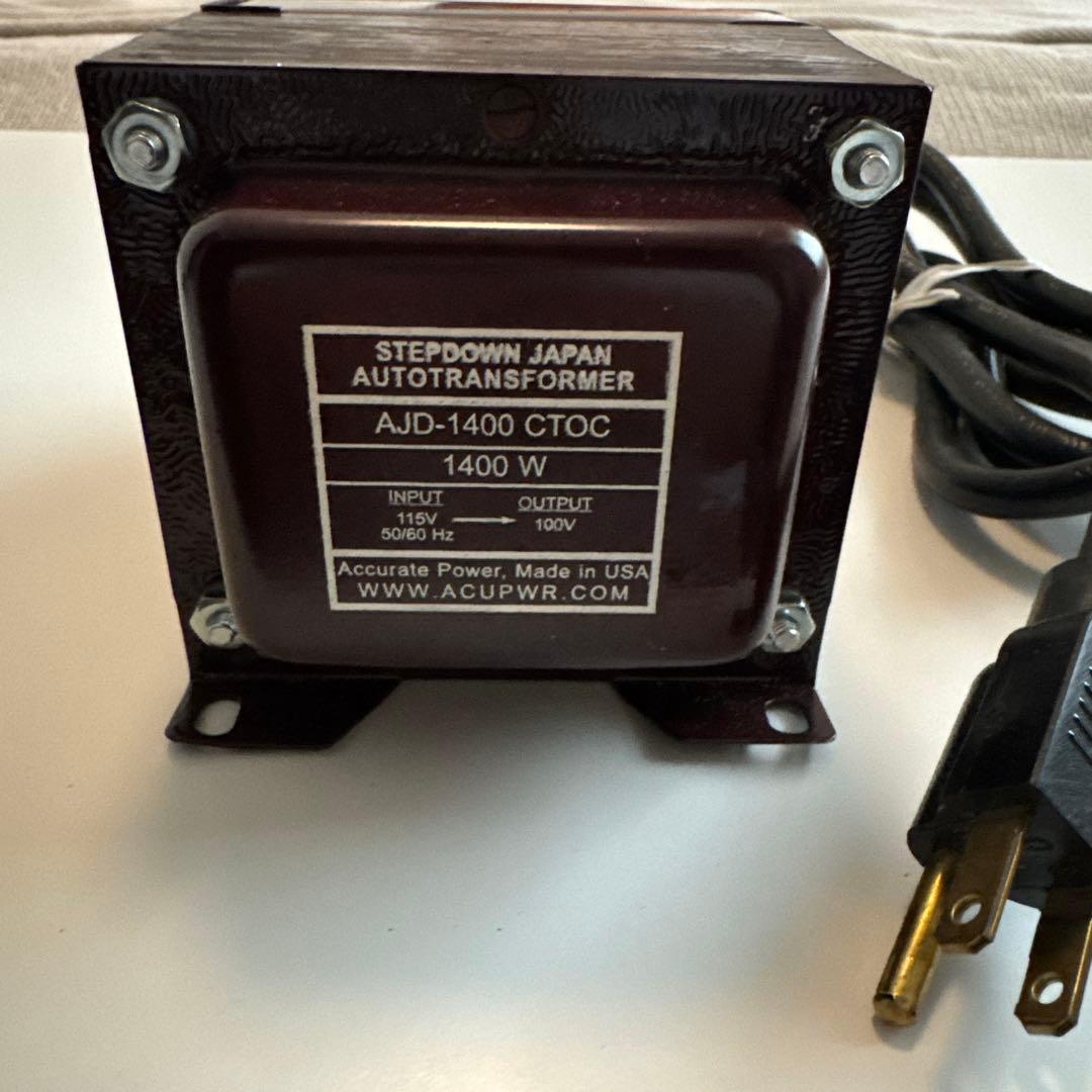 ACUPWR製　ステップダウン変圧器