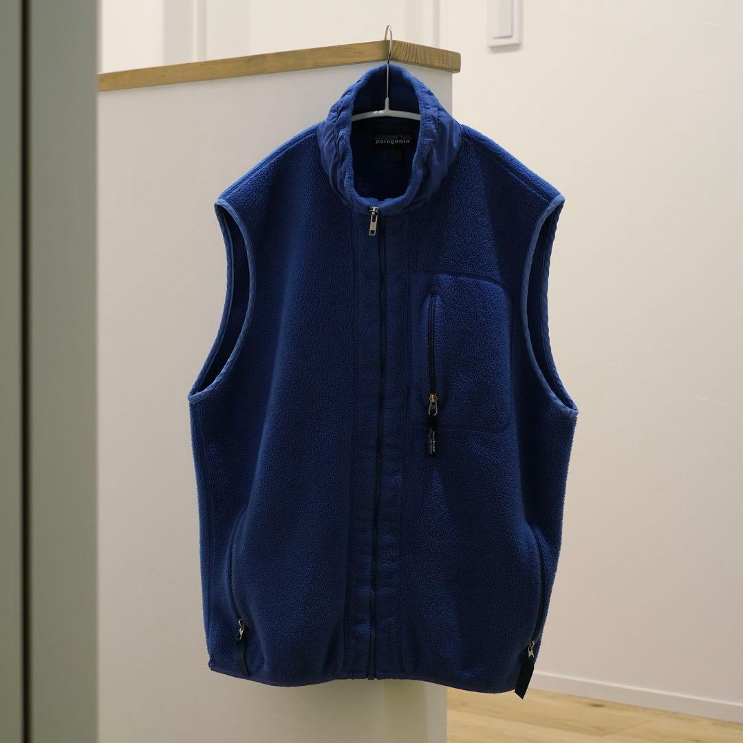 レア Patagonia 90s シンチラフリースベスト USA製 Lサイズ