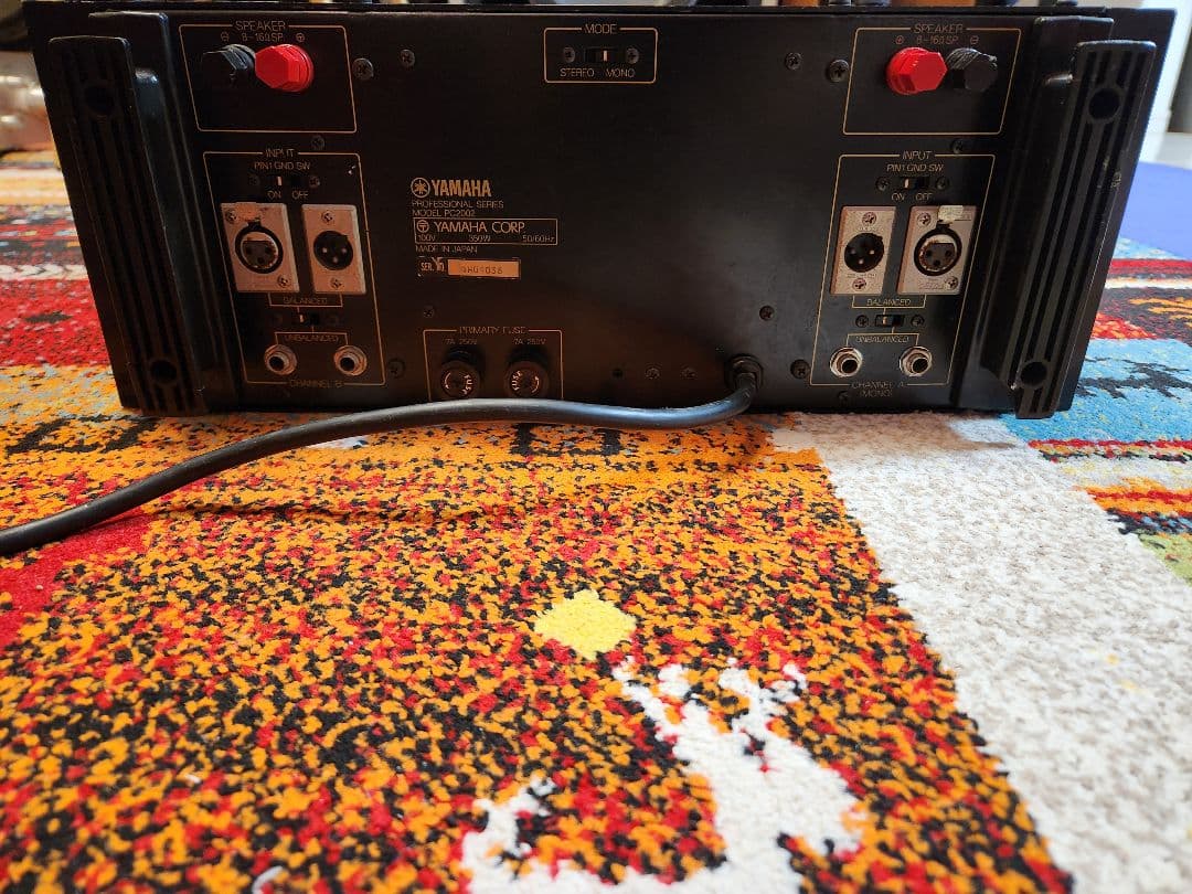 YAMAHA ヤマハ　パワーアンプ　PC2002 ジャンク