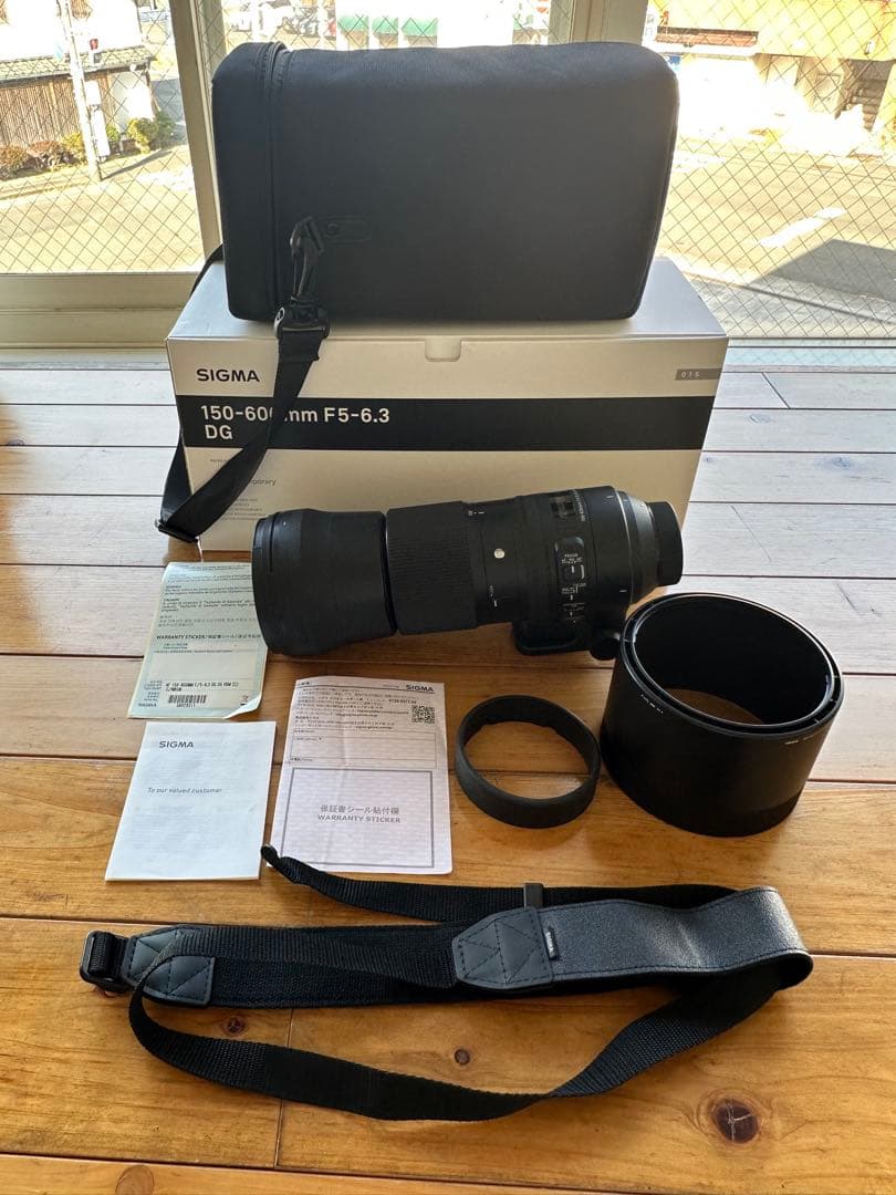 SIGMA 150-600mm F5-6.3 DG ズームレンズ