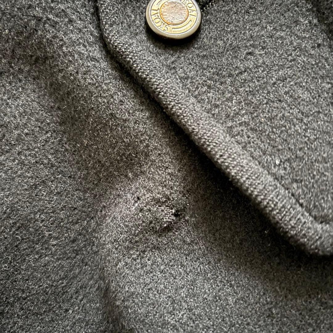 90’s vintage ウールブルゾン ブラック 短丈 アメカジ カジュアル