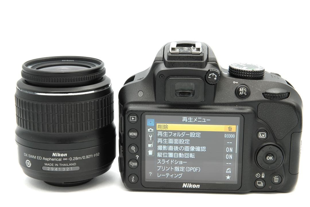 Nikon D3300 レンズキット AF-S 18-55mm GⅡ 美品