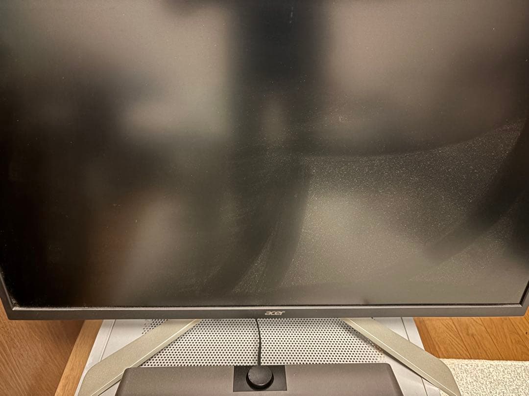 4K 32インチゲーミングモニタ＋レコーダー＋スピーカー＋テレビラック