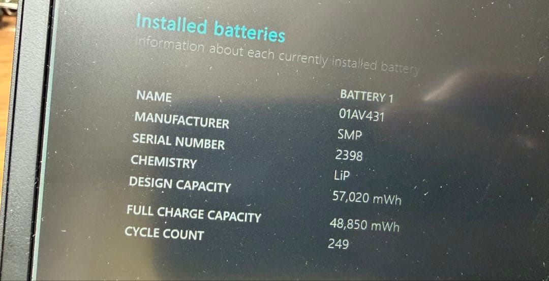 ThinkPad X1 Carbon Gen6｜第8世代Core-i5｜8GB