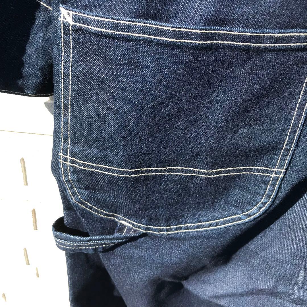 リー　オールインワン　つなぎ　L　インディゴ