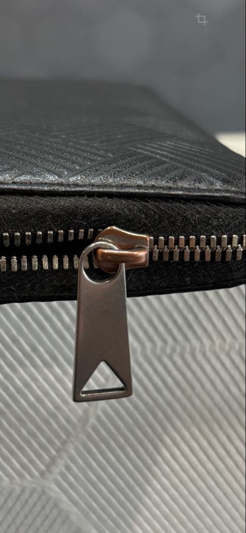 BOTTEGAブラック 長財布 メンズ