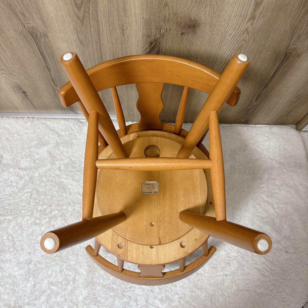 極美品　飛騨産業　回転椅子 ダイニングチェア 2脚セット　送料込み