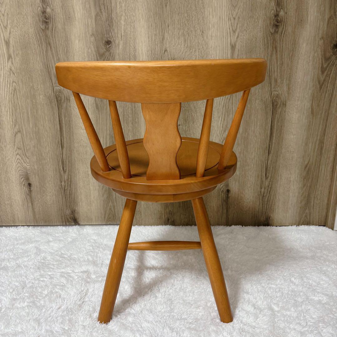 極美品　飛騨産業　回転椅子 ダイニングチェア 2脚セット　送料込み