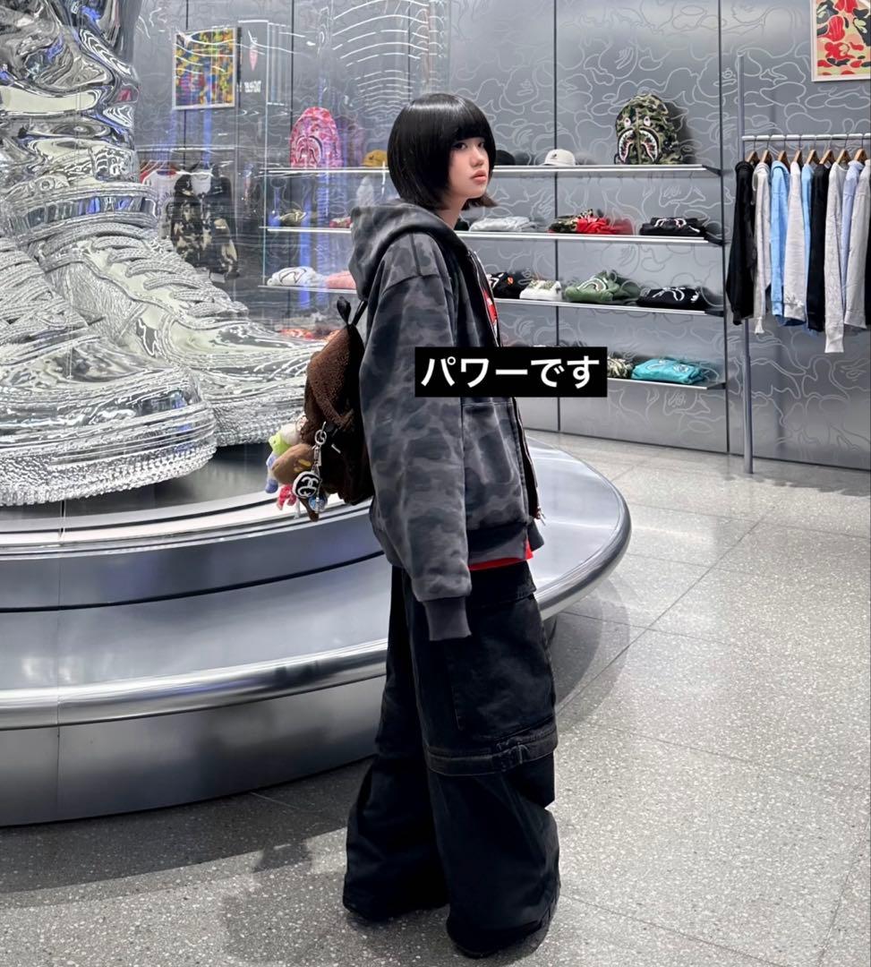 バッグ BAPE BABY MILO MINI FAUX FUR BACKPACK