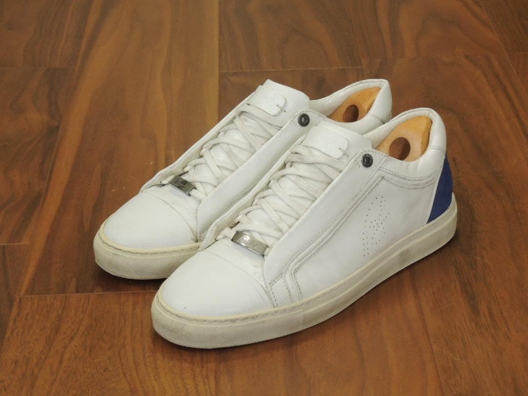 ブリオーニ　Brioni　レザースニーカー　6　JP24.5　最高級モデル10万