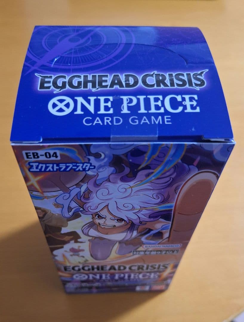 ワンピースカード　EGGHEADCRISIS&神速の拳　テープ付BOX