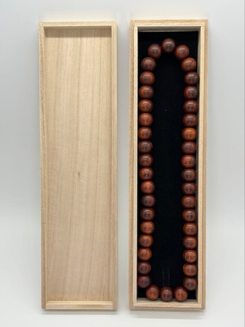 フ*シ様 [新品未使用]DANJI JAPAN 首輪数珠　紫檀　ネックレス