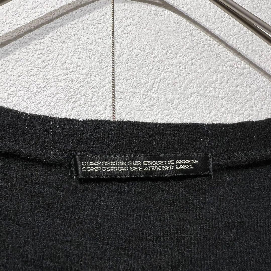 希少 美品 ワイズ ヨウジヤマモト 上質 ウール 花柄 デザイン ニット