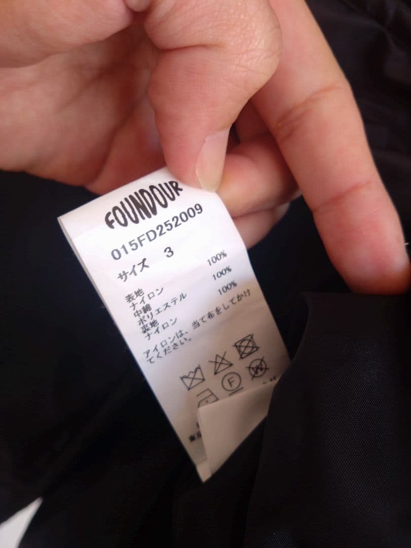 FOUNDOUR ファウンダー ZIP BLOUSON