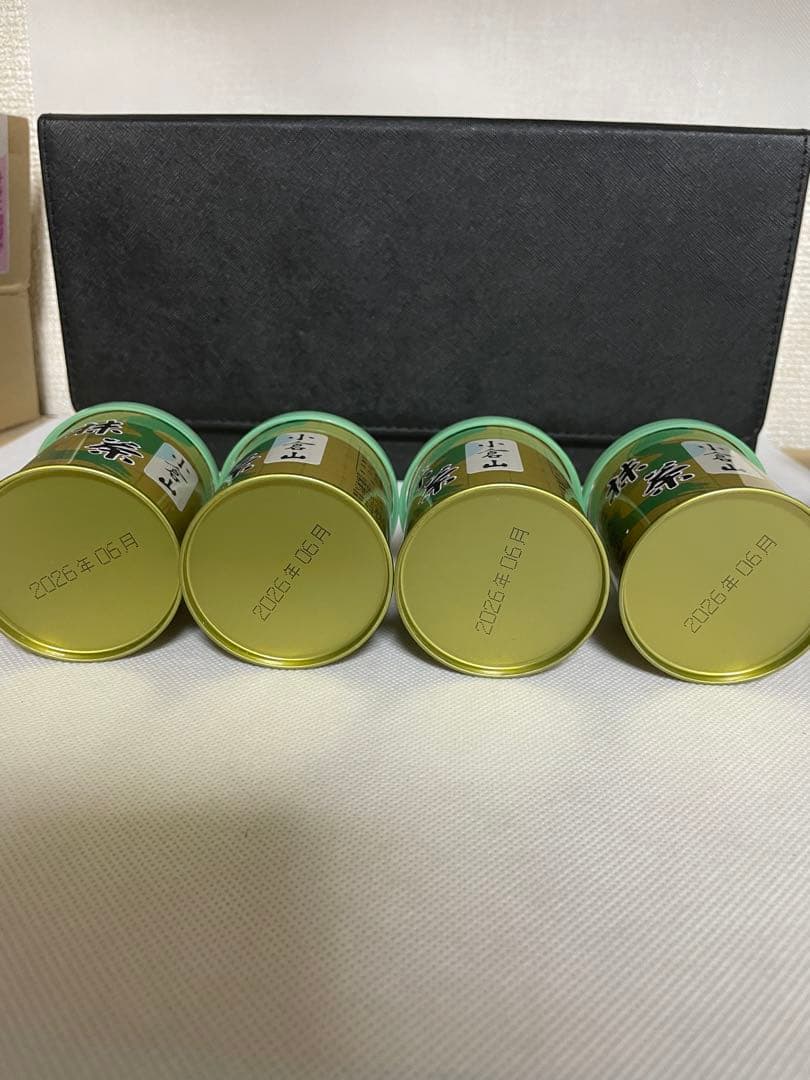 山政小山園抹茶　小倉山　30g x4缶