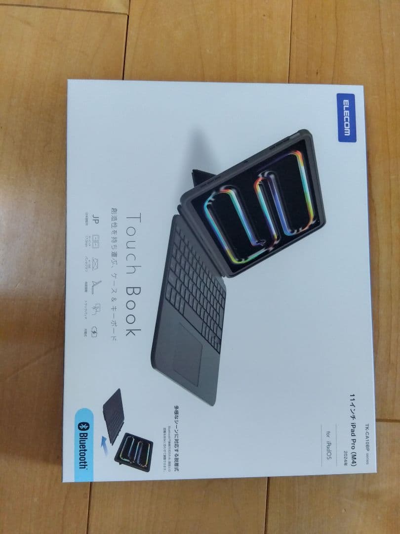11インチiPadProケース＆キーボード ELECOM　tk-ca10bpbk
