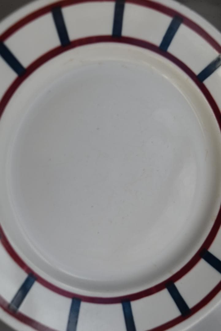 2枚セット　バドンヴィレー　バスク皿　Badonvillerフランスアンティーク