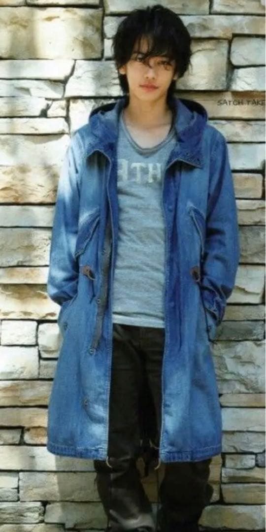 John bull ジョンブル デニムオーバーモッズコート　Lサイズ　佐藤健着